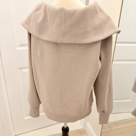 VARLEY OTTOMAN HALF ZIP PULLOVER SMALL - Picture 5 of 8